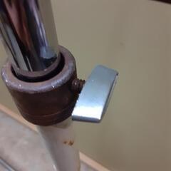 キャスター付き 洋服ラック　ジャンクの画像