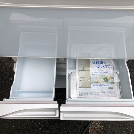 TOSHIBA VEGETA 冷凍冷蔵庫 GR-F51FXV(ZW) 510L 2013年製●BA01G063