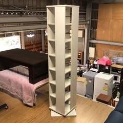 回転式本棚 本棚 収納 bookshelf ラック 入荷しました！