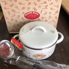 未使用品　両手鍋　象印　FRZ-18   18cm   COOK...