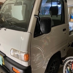 サンバートラック4WD AC、EL付き5MT プチカスタム車検付、最終