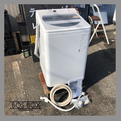 Panasonic 全自動洗濯機 NA-F8AE8 8kg 2020年製●E011G006