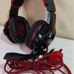 SADES   ゲーミングヘッドセット　SA-903   レッド...