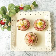 今年のバレンタインは和菓子でラブ♡を伝えましょ（あんフラワー教室）