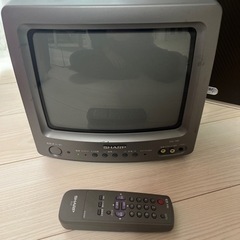 シャープ　レトロ　ブラウン管テレビ　10型　10インチ