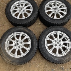 バリ山スタッドレス！195/65R15 DUNLOPウィンターマックス カローラフィールダー