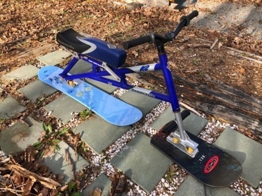 スノースクートk2 珍しい2人乗りタイプ