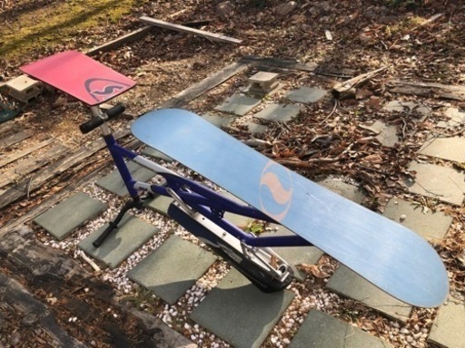 スノースクートk2 珍しい2人乗りタイプ