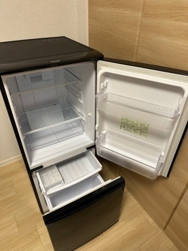 【美品】シャープ　ノンフロン冷凍冷蔵庫
