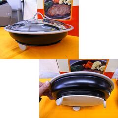 未使用保管品 セラ味ッ子 電子レンジ用ミニオーブン レンジで焼き物 セラー100 セラミック 取説有 西岡店の画像