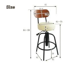 タンスのゲン カウンターチェア 2脚の画像