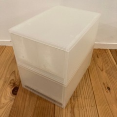無印良品　ポリプロピレンケース引出式　深型 6個ありますの画像