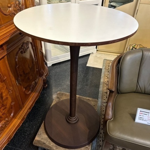 Karimoku カリモク ラウンドテーブル 丸テーブル ハイテーブル