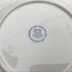 中古　難あり。NIKKO 深皿　花柄　23の画像