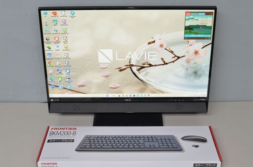 一体型パソコン 最新Windows11+office NEC DA770/D Core i7-6500U/大容量HDD3TB/メモリ8GB/ブルーレイ/23.8インチ/カメラ/テレビ機能