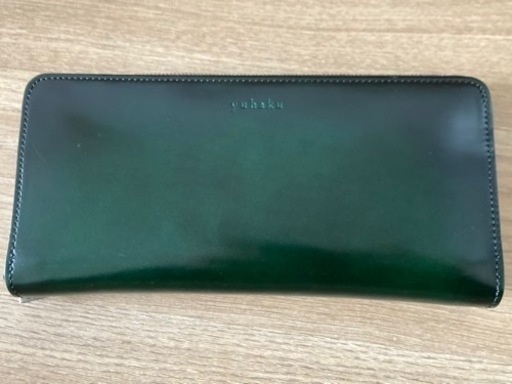 yuhaku YFC114 コードバンラウンドファスナーウォレット
