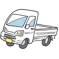 函館市内軽トラ排雪