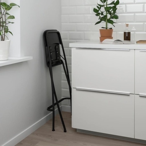 IKEA FRANKLIN イケア フランクリン カウンターチェア ブラック