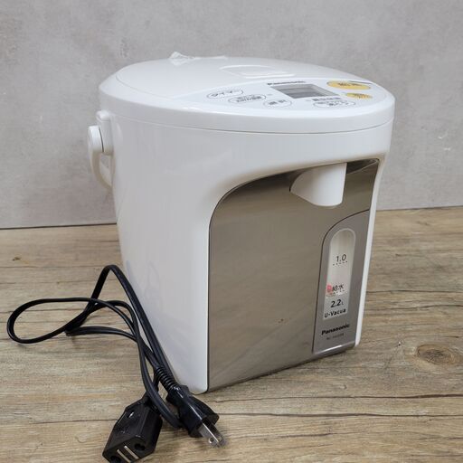 終 パナソニック 電気ポット 2.2 L NC-HU224 2017年式 菊倉NS