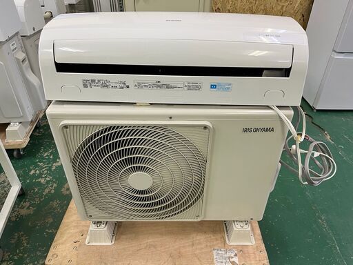 ★ルームエアコン★アイリスオーヤマ IRR-2818C 冷房 2.8kw 暖房 3.6kw 2018年 10畳 リモコン付き エアコン IRIS OHYAMA 福島 郡山市