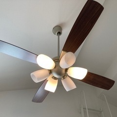 シーリングファン 6畳 斜天井可 朝霞市