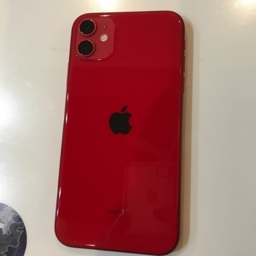 iPhone11 128GB レッド　SIMフリー　購入されました
