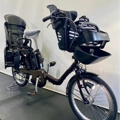 関東全域送料無料 12ヶ月間保証付き 電動自転車 パナソニック ギュットミニ 20インチ 8ah パワフル 茶色