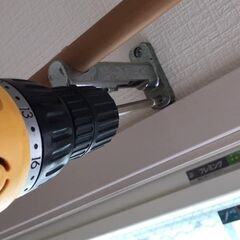 カーテンレールやブラインド取付