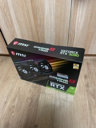 PCパーツ MSI GEFORCE RTX3090 GAMING X TRIO 24G
