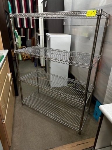 スーパーエレクター　オールステンレス　幅106 奥46 高さ138cm