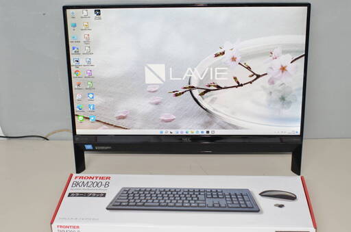中古良品 一体型パソコン 最新Windows11+office NEC DA370/K Celeron 3865U/メモリ8GB/HDD1TB/23.8インチ/DVDマルチ/カメラ/便利なソフト