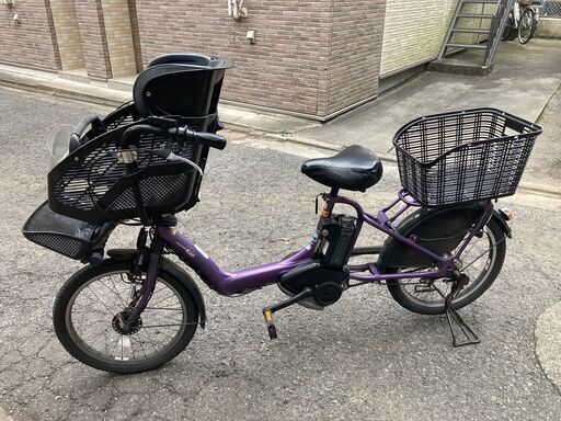 電動自転車 2014 PAS Kiss mini ヤマハ 14PM20K- 20インチ シュガーパープル
