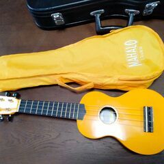 入門用ウクレレ 黄の画像
