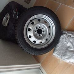 スタッドレスタイヤ14インチ溝アリ　175/65-14　PCD1...