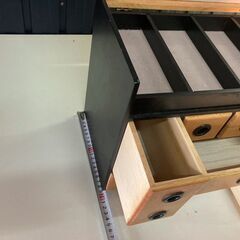 引き出し多数 小物入れ  アンティーク？和風？の画像