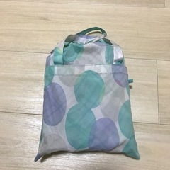 レインポンチョ　大人用　レディース　水玉の画像