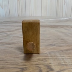 無印良品 壁に付けられる家具 フック オーク材【1】