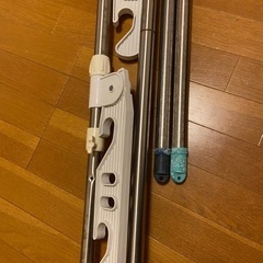 ステン　ベランダ　段違い　突っ張り　物干し