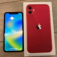 iPhone11 128GB レッド　SIMフリー　購入されました