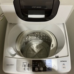 HITACHI 洗濯機の画像