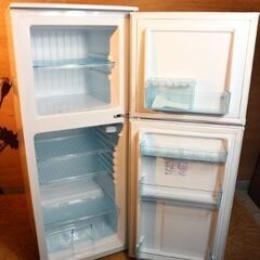 仙台市内配送料込み！美品 2020年製/2021年製 2ドア冷蔵庫＆5.5㎏洗濯機 ハイアール/アビテラックス 単身セット 高年式 直接引き取りでお値引きの画像