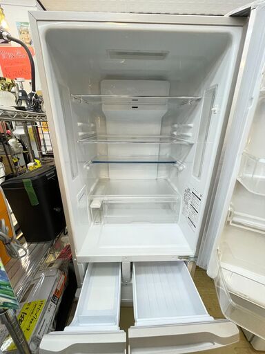 Panasonic パナソニック NR-E438T-N形 426L 5ドア ノンフロン冷凍冷蔵庫 エコナビ搭載 シルバー ☆買取帝国 