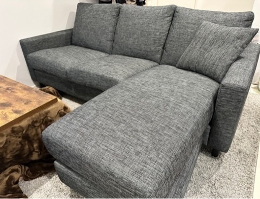 【取引中】ニトリ　L字3人掛け