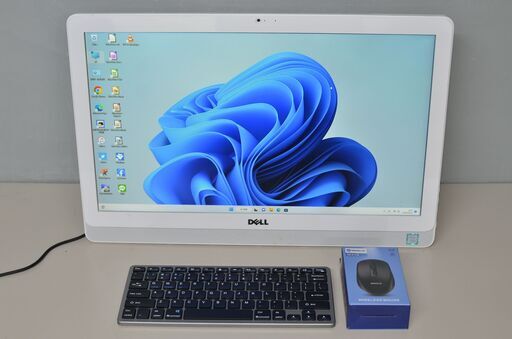 一体型パソコン 最新Windows11+office DELL Inspiron 22-3264 Core i3-7100U 新品爆速SSD512GB メモリ8GB 21.5インチ DVDマルチ webカメラ