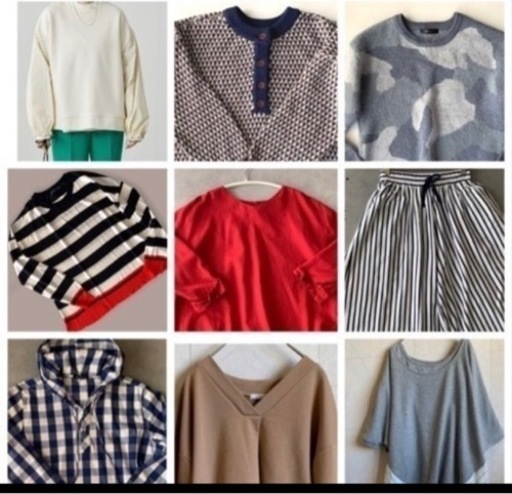 副業に★フリマ転売ok★人気アパレル古着ダンボール1箱