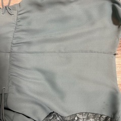 GIRL エメラルドワンピース　訳ありのため値下げの画像