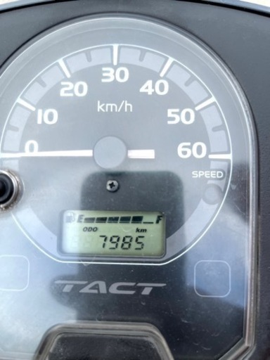 474.  動画あり　高年式　ホンダ　タクトベーシック　AF75 原付　バイク　50cc   車体