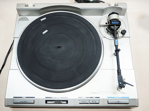 【苫小牧バナナ】PIONEER/パイオニア PL-Y7 ターンテーブル ステレオ フルオートマチック 通電確認のみ 現状品 ♪