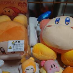 2/2迄　星のカービィ　グッズ　約50点　まとめ売り　カービィ　ぬいぐるみ　ワドルディ　アミューズメント　ガチャガチャ　ストラップ　の画像