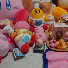 2/2迄　星のカービィ　グッズ　約50点　まとめ売り　カービィ　ぬいぐるみ　ワドルディ　アミューズメント　ガチャガチャ　ストラップ　の画像